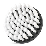 Mastercraft Impact-Ready Round Bristle Drill Brush, Soft, 4-in Front_Three_Fourths_Angled_Left