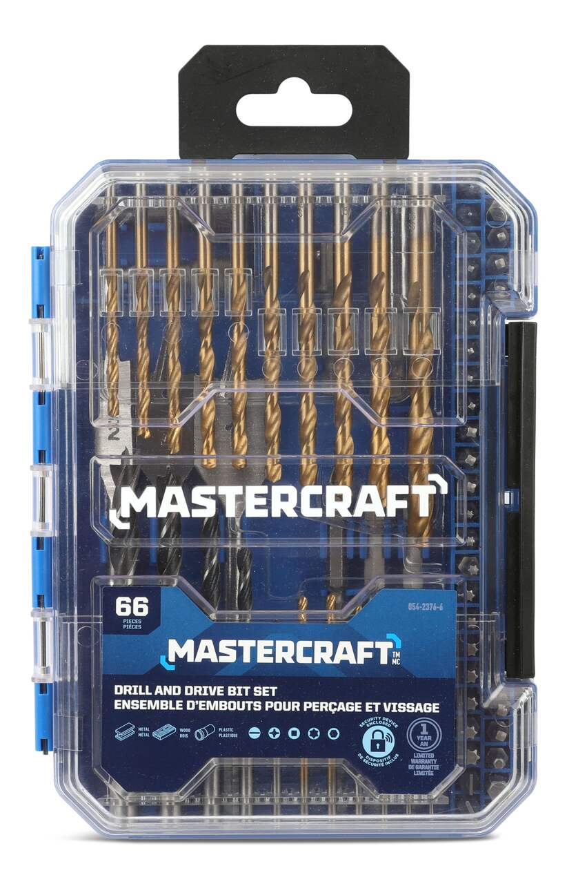 Mastercraft Cleaning Drill Brush Set with Extension, 6-Piece
