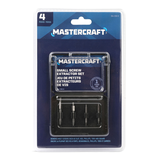 Mastercraft Screw Extractor Set with Storage Case, Small, 5-pc Front_Flat