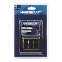 Mastercraft Screw Extractor Set with Storage Case, Small, 5-pc Front_Flat