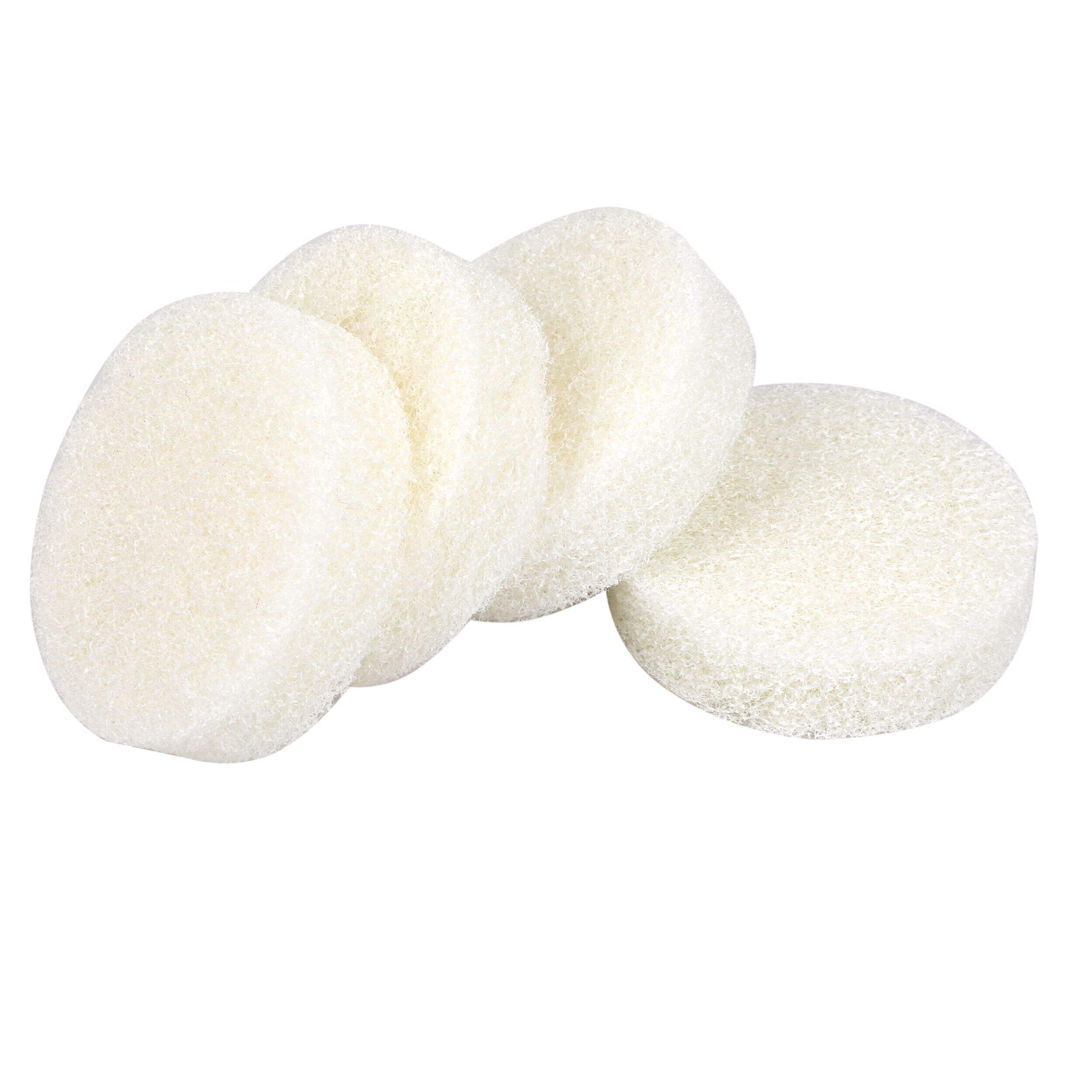 Mastercraft Non-Woven Scrubbing Pad, Soft, 4-in, 4-pk Composite_or_Mixed
