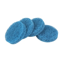 Mastercraft Non-Woven Scrubbing Pad, Medium, 4-in, 4-pk Composite_or_Mixed