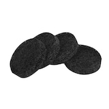Mastercraft Non-Woven Scrubbing Pad, Hard, 4-in, 4-pk Composite_or_Mixed