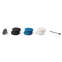 Mastercraft Scrubbing Pad Set, 8-pk, 4-in Front_Three_Fourths_Angled_Left