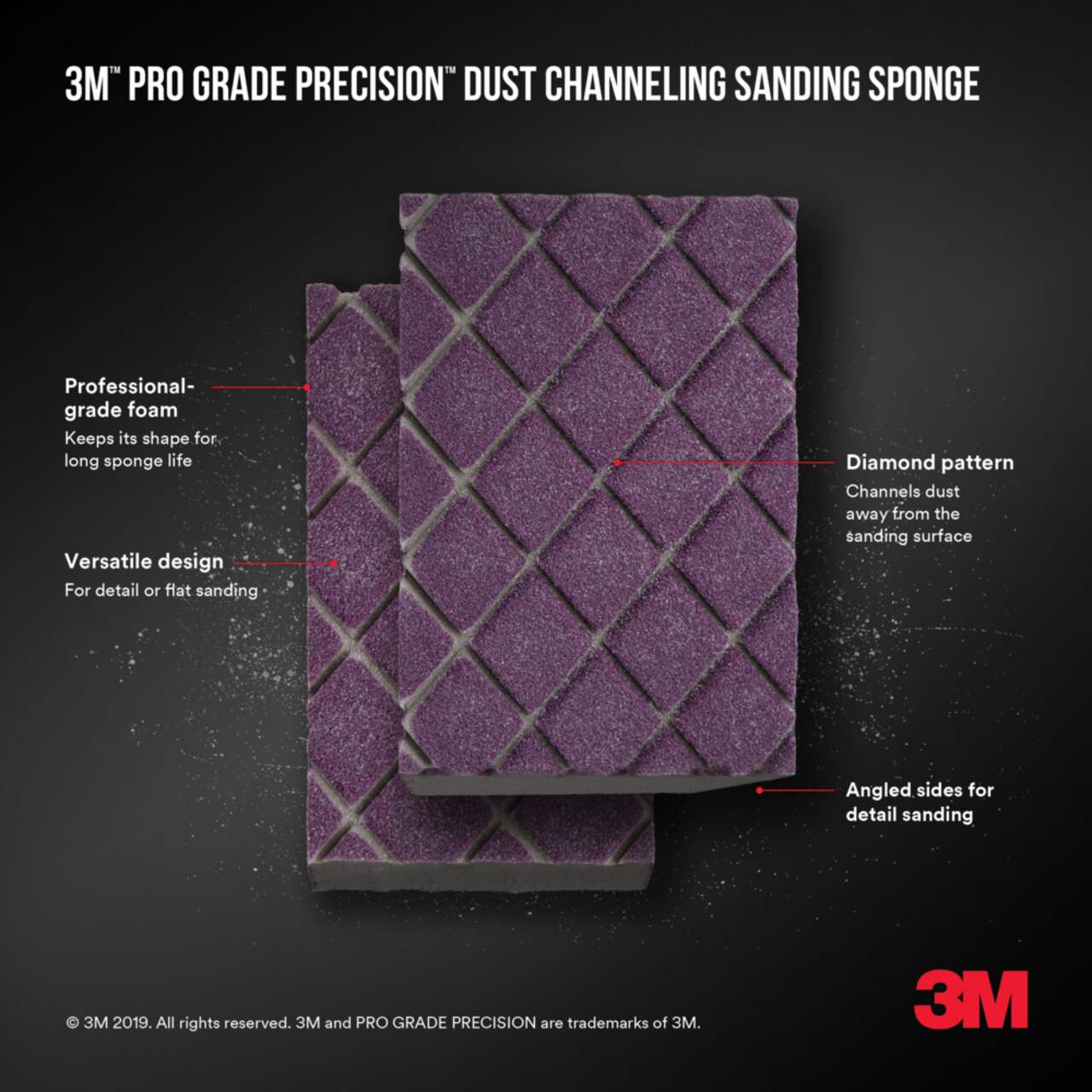 3m foam sanding outlet pads