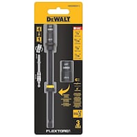 DEWALT Imperial Impact Ready Double Ended Nut Driver Set with Extension Front_Flat