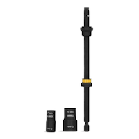 Tourne-écrous à double extrémité à percussion à tailles métriques DeWALT avec rallonge Front_Flat