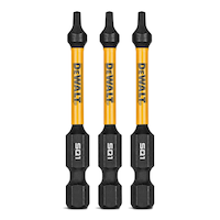 DEWALT Square SQ1 Impact Ready Screw Driver Bits, 2-in, 3-pk