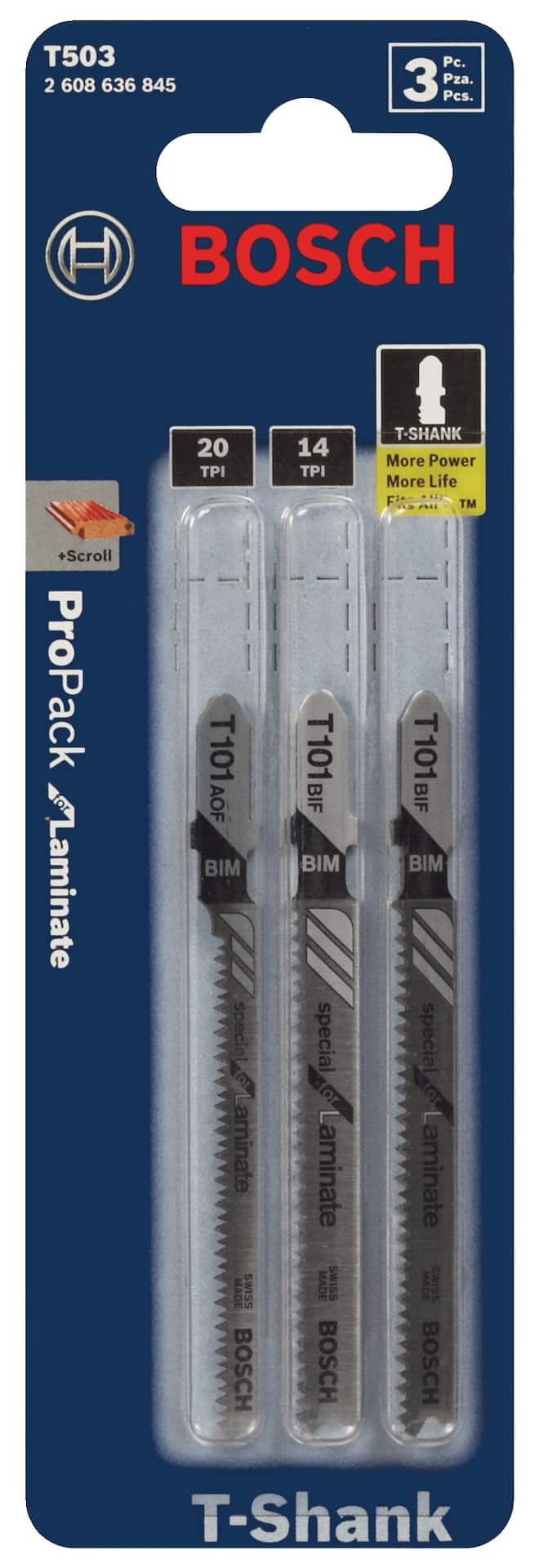 Bosch t deals shank blades