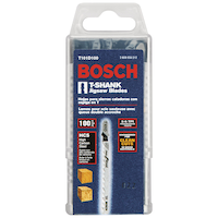 Bosch T101D 4-in 6 TPI T-Shank HCS Jigsaw Blade Set for Wood, 5-pc Front_Flat