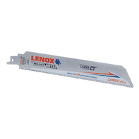 Lenox 6110RCT 10 TPI Carbide Reciprocating Saw Blade for Metal Front_Angled_Right