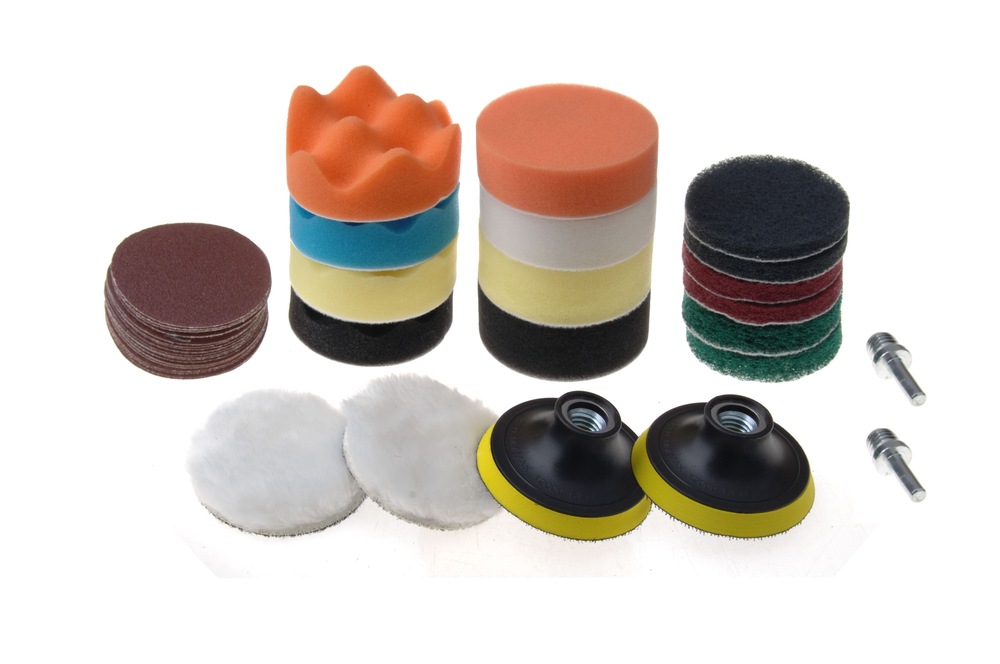 Mastercraft 3in Assorted Sanding, Scuffing & Polishing Kit for Wood