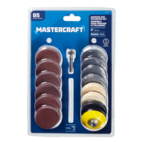 Mastercraft Flat Wire Wheel Brush, Coarse, 2-in