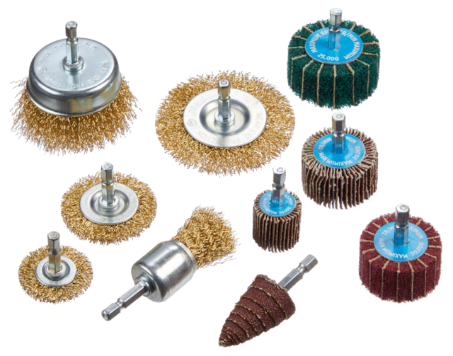 Mastercraft Assorted Wire & Flap Brush Set, 10pc Canadian Tire