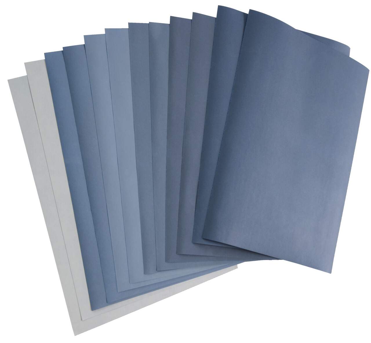 Papier à articuler de qualité supérieure Patterson® - Mince, 63 µm,  rouge/bleu, 12 feuilles/livret, 12 livrets/boîte