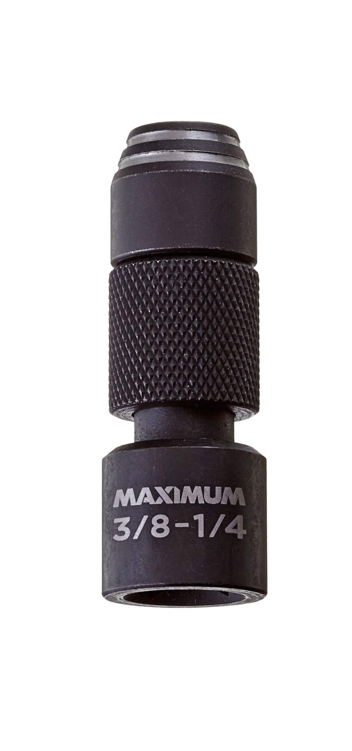 MAXIMUM Square 3/8-in to 1/4-in Hex Drive Adapter Front_Flat
