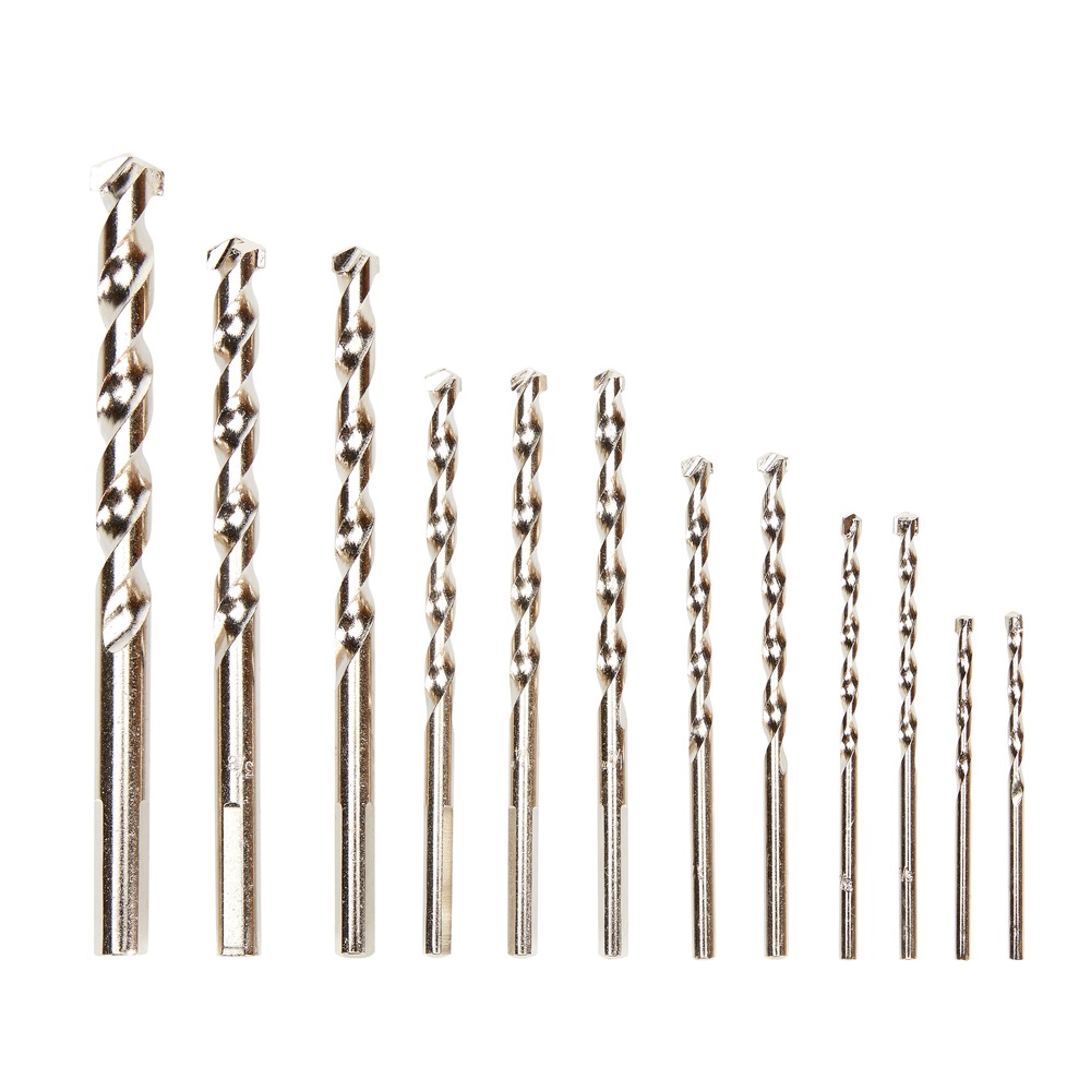 Mastercraft Masonry Drill Bit Set, 12pc Canadian Tire