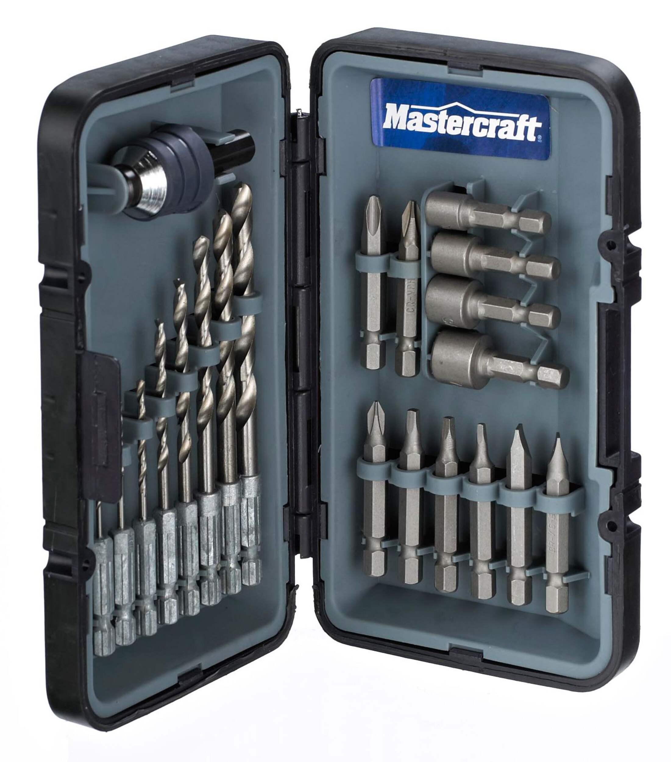 Mastercraft Quick Load Drill and Drive Set, 21-pc Composite_or_Mixed