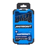 Jeu de forets en acier rapide Mastercraft pour bois, métal, plastique, paq. 29 Front_Flat
