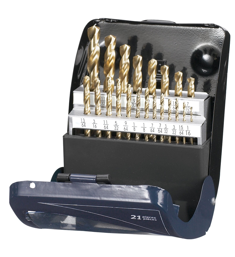 Mastercraft Zirconium Nitride Drill Bit Set, 21pcs Canadian Tire