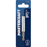 Mastercraft Magnetic Screwdriver Bit Holder, 3-in Front_Flat