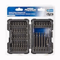 MAXIMUM Impact Driver Accessory Set, 42-pc Front_Flat
