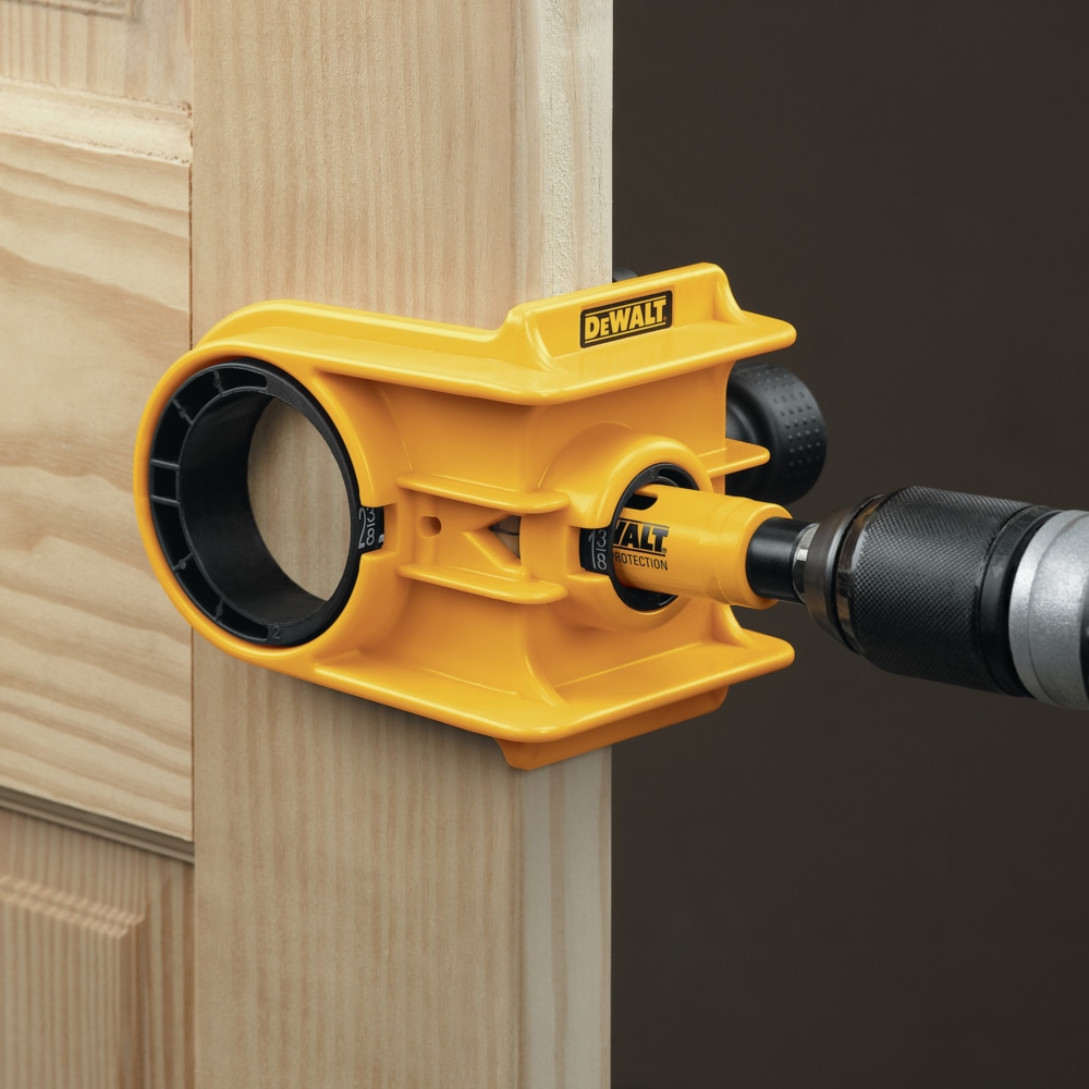 DEWALT D180004 BiMetal Door Lock Installation Kit for Wood, Metal