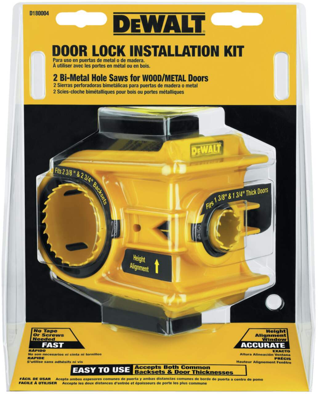 Home depot door shop hole saw kit