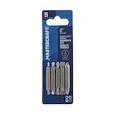 Mastercraft Double Ended Screwdriver Bit Set, 5-Pc Front_Flat