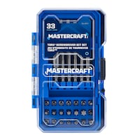 Mastercraft Torx Screwdriver Bit Set, 33-pc Front_Flat