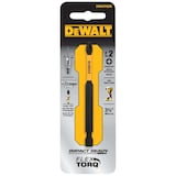 DEWALT DWA3PH2IR Impact Ready 3-1/2-in PH2 Phillips HCS Screwdriver Bit for Metal Front_Flat