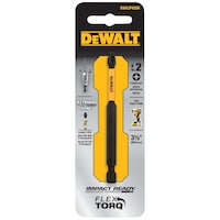 DEWALT DWA3PH2IR Impact Ready 3-1/2-in PH2 Phillips HCS Screwdriver Bit for Metal Front_Flat
