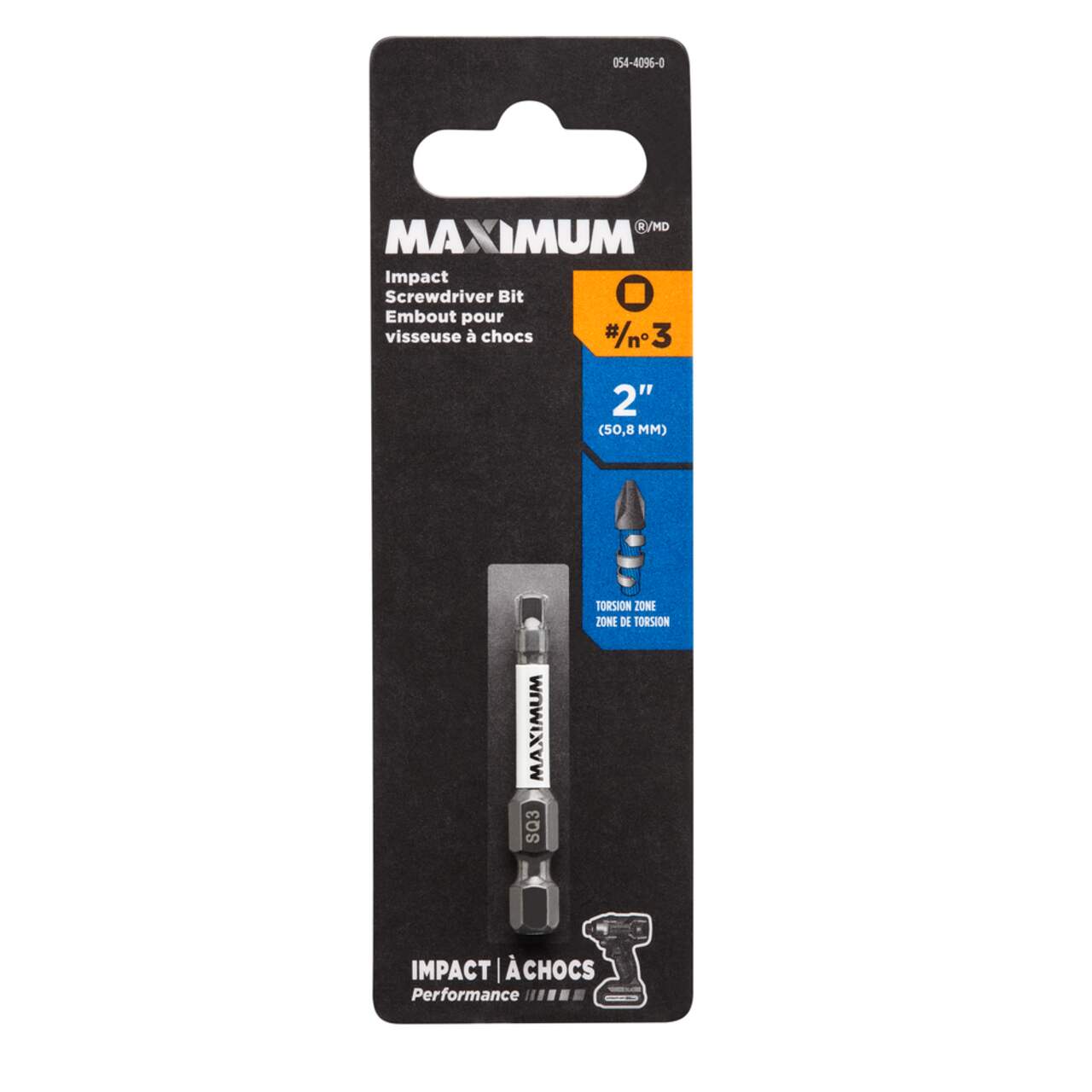 MAXIMUM Square Screwdriver Bit 3 1 2 in Canadian Tire