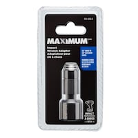 Adaptateur de clé à chocs MAXIMUM, 1,2 à 1/4 po Front_Flat