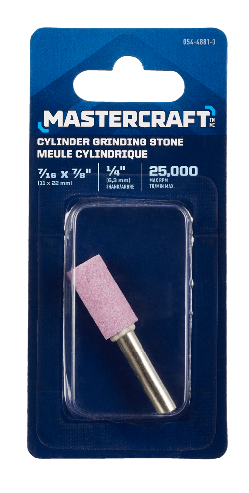 Mastercraft Grinding Stone, Coarse Cylindrical Canadian Tire