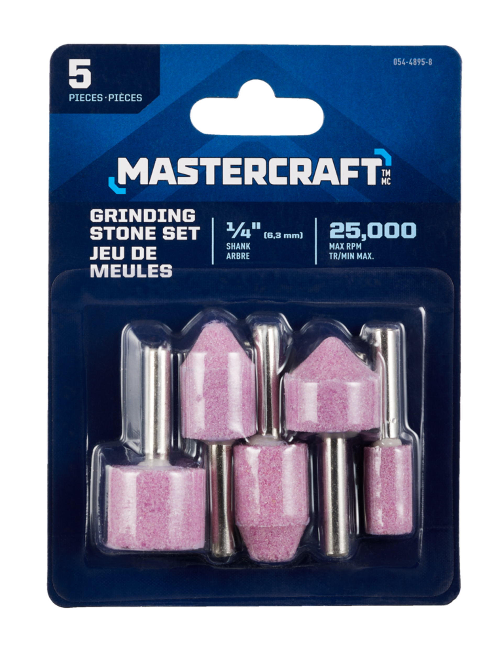 Mastercraft Grinding Stone Set, 5-Pk Front_Flat