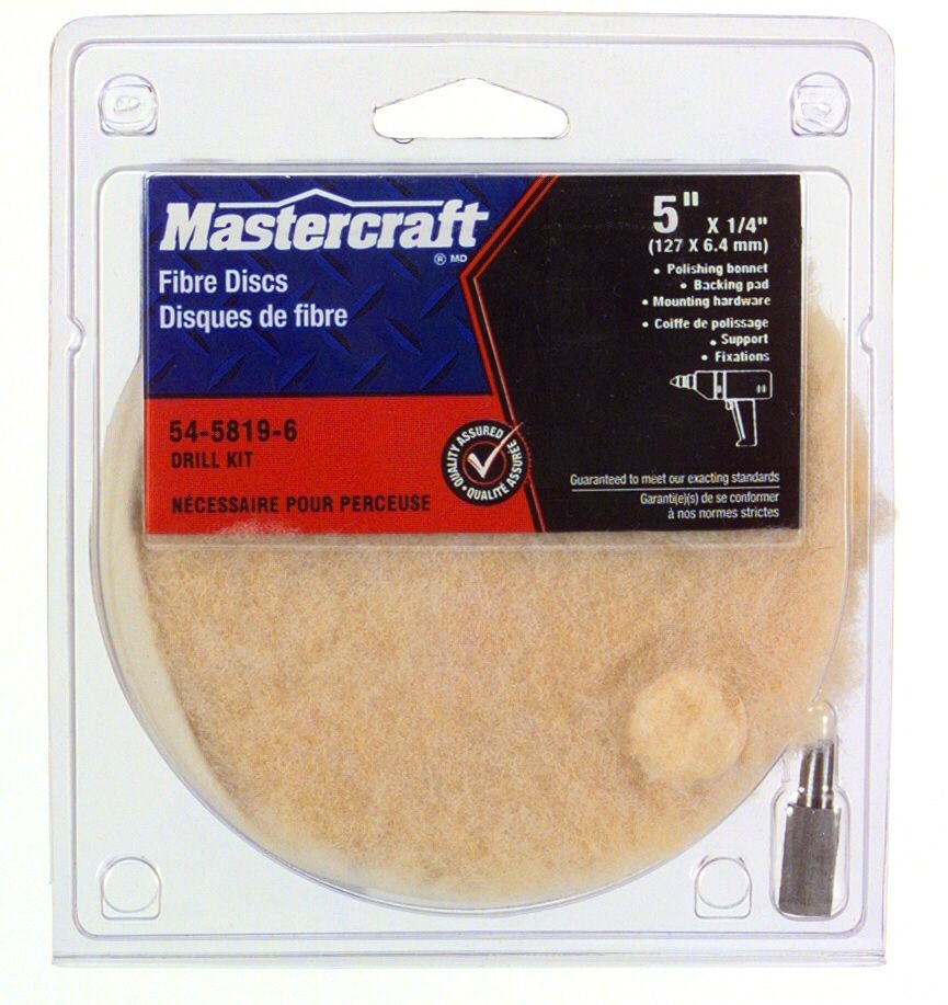Mastercraft Sanding and Polishing Kit, 5in Canadian Tire