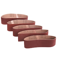 Mastercraft Sanding Belts, 3-in x 21-in, 5-pk Composite_or_Mixed