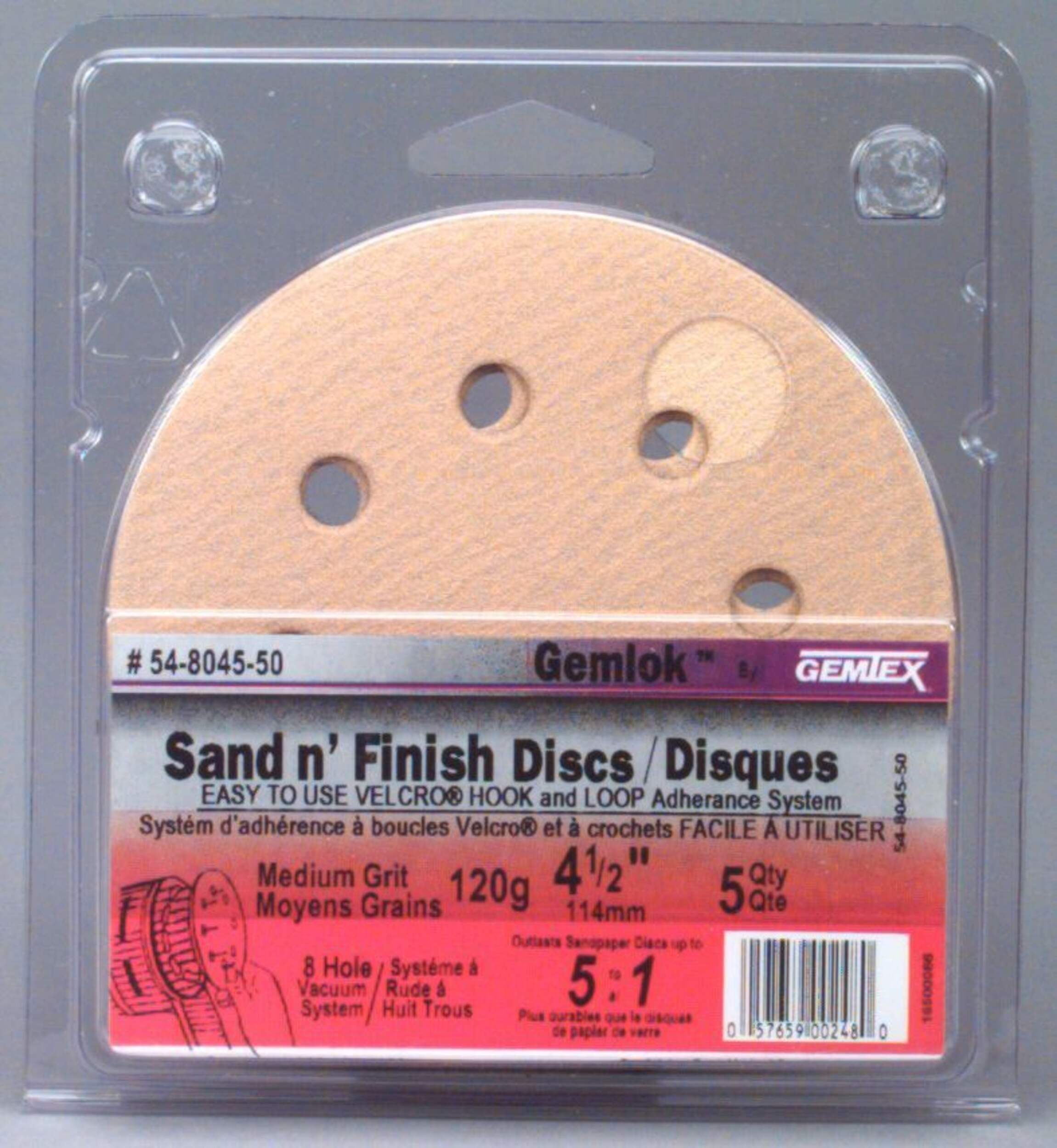 Mastercraft Hook and Loop 4.5in Sanding Disc Canadian Tire