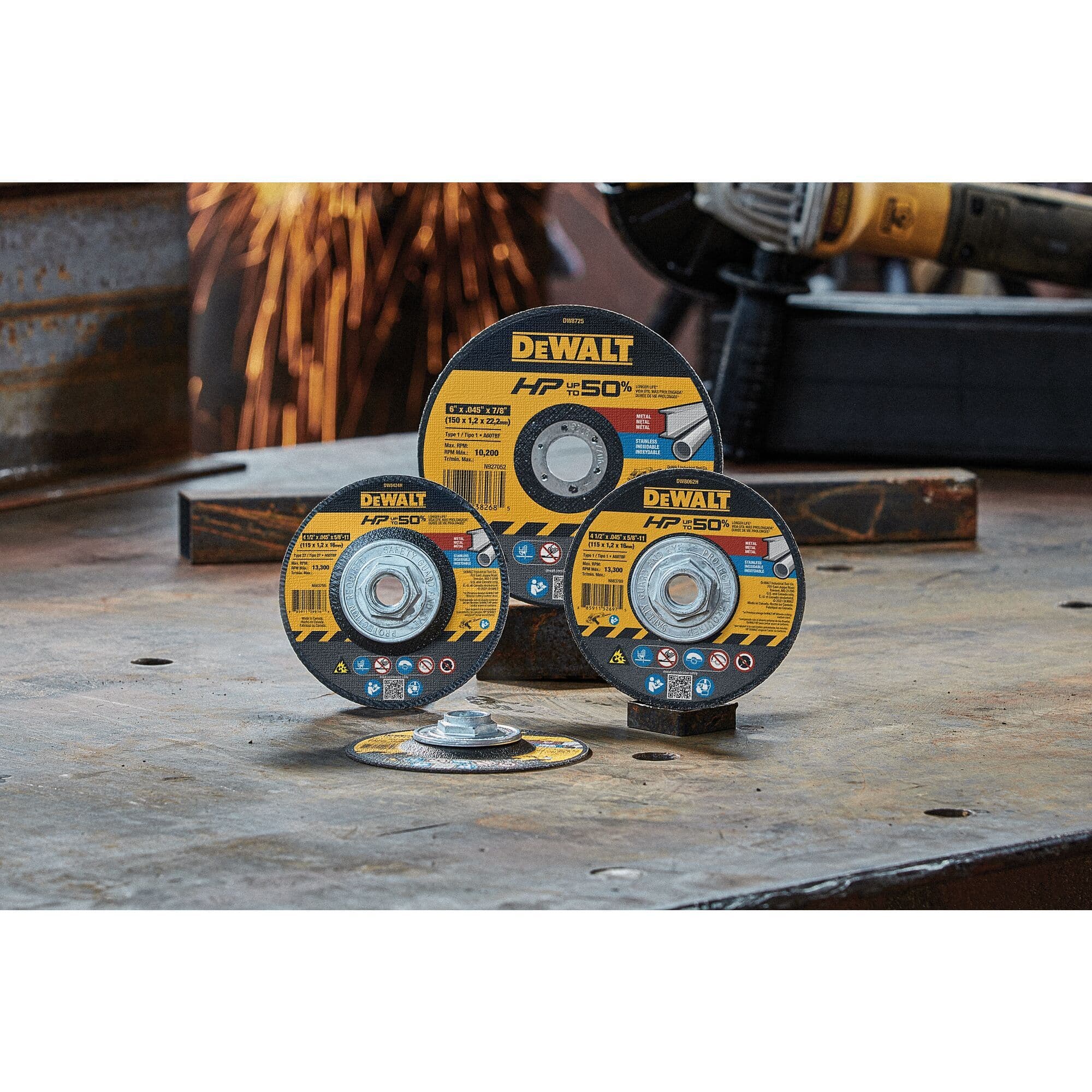 Dewalt 6 online cut off wheels