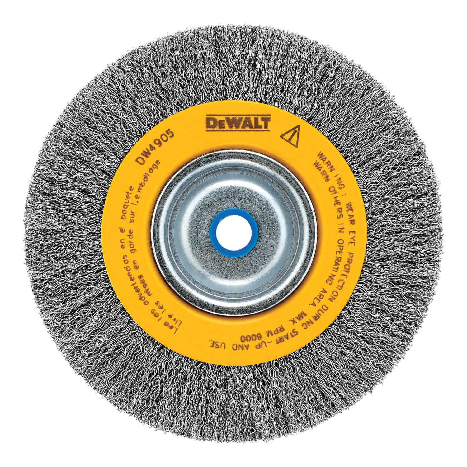 DEWALT Bench Grinder Wire Brush, 6-in