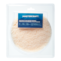 Mastercraft 7-in Lambswool Polishing Bonnet Front_Flat