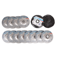 Mastercraft Aluminum Oxide Depressed Centre Cut-Off Wheels for Metal, 4-1/2 x 1/8 x 7/8-in,12-pk Composite_or_Mixed