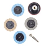 Disques de préparation de surface Mastercraft en oxyde d'aluminium, pour le métal, 2 po, paq. 5 Composite_or_Mixed