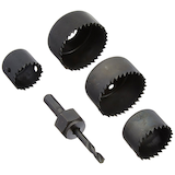 Scie-cloche Mastercraft, en acier à carbone élevé, pour bois, plastique, paq. 5 Front_Angled_Right