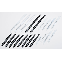 Mastercraft Bi-Metal & HCS Reciprocating Saw Blade Set for Wood, Metal, Drywall, 21-pc Composite_or_Mixed