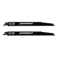 Mastercraft 9-in 3 TPI Cobalt Reciprocating Saw Blades for Wood, 2-pk Side_Right
