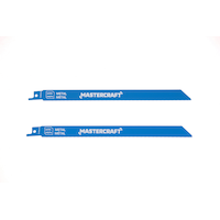 Mastercraft 6-in 14-TPI HSS Reciprocating Saw Blades for Wood, Metal, Plastic, 2-pk Side_Right