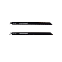 Lames de scie alternative au cobalt Mastercraft pour le bois, 6 dents par pouce, 12 po, paq. 2