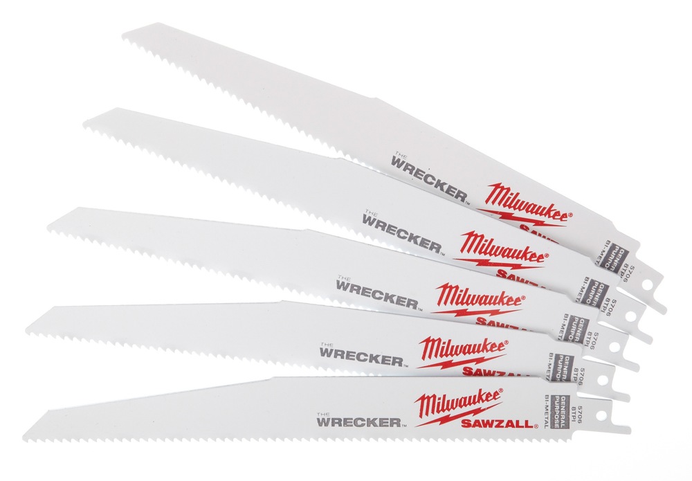 Milwaukee Sawzall Reciprocating Demolition Saw Blade Set Canadian Tire